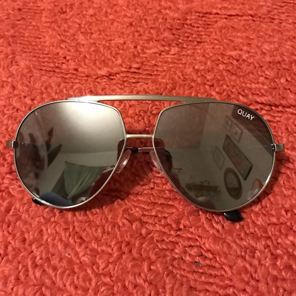 Quay Blaze Aviator Sunglasses
